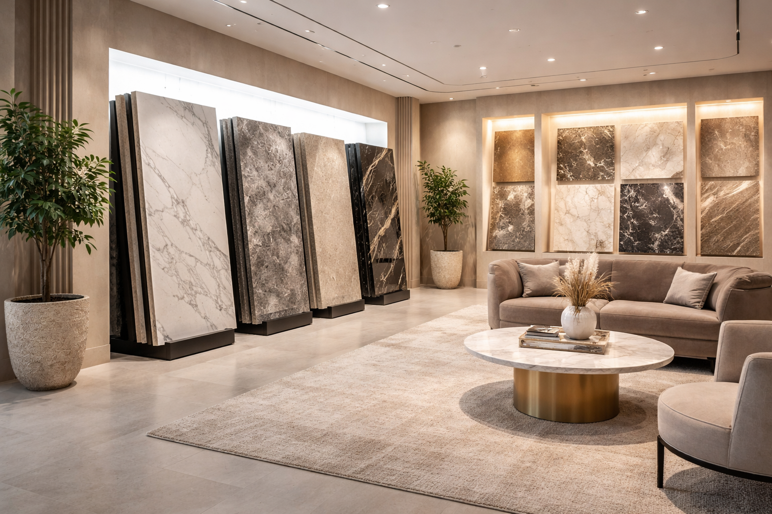 Granite showroom